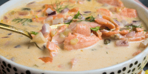 Smoked Salmon Chowder